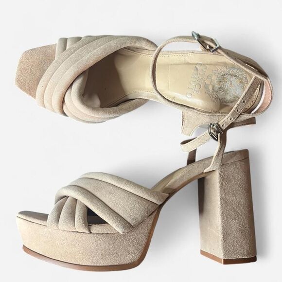 Vince Camuto Shoes - Vince-camuto Women's Tan and Cream Courts